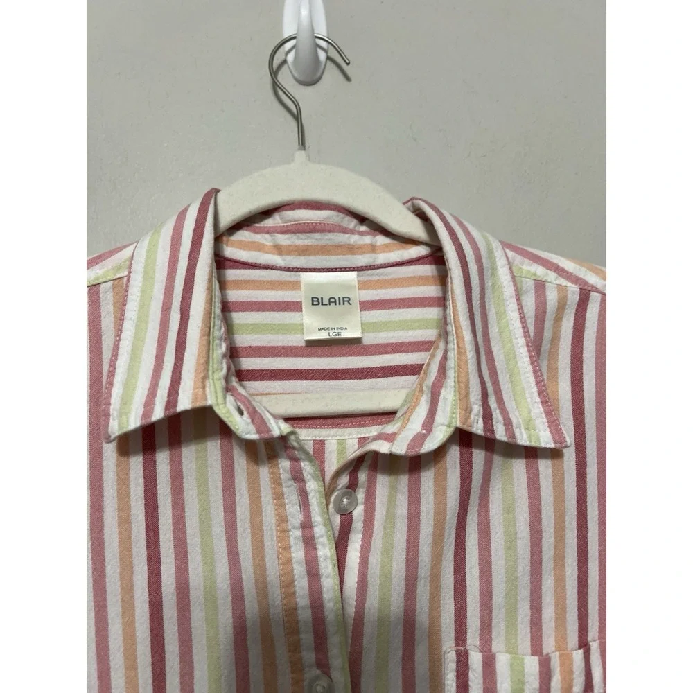 Vintage Rainbow‎ Striped Sustainable Cotton